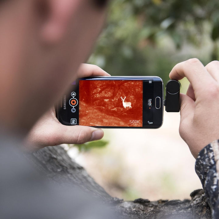 Seek Thermal Compact XR - Preiswerte Wärmebildkamera mit Erweiterter Sichtweite, Micro-USB Anschluss