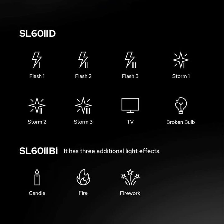 Godox SL-60W LED Continuous Light - 5600±300K Recording Photography Wireless Brightness Adjustable 4