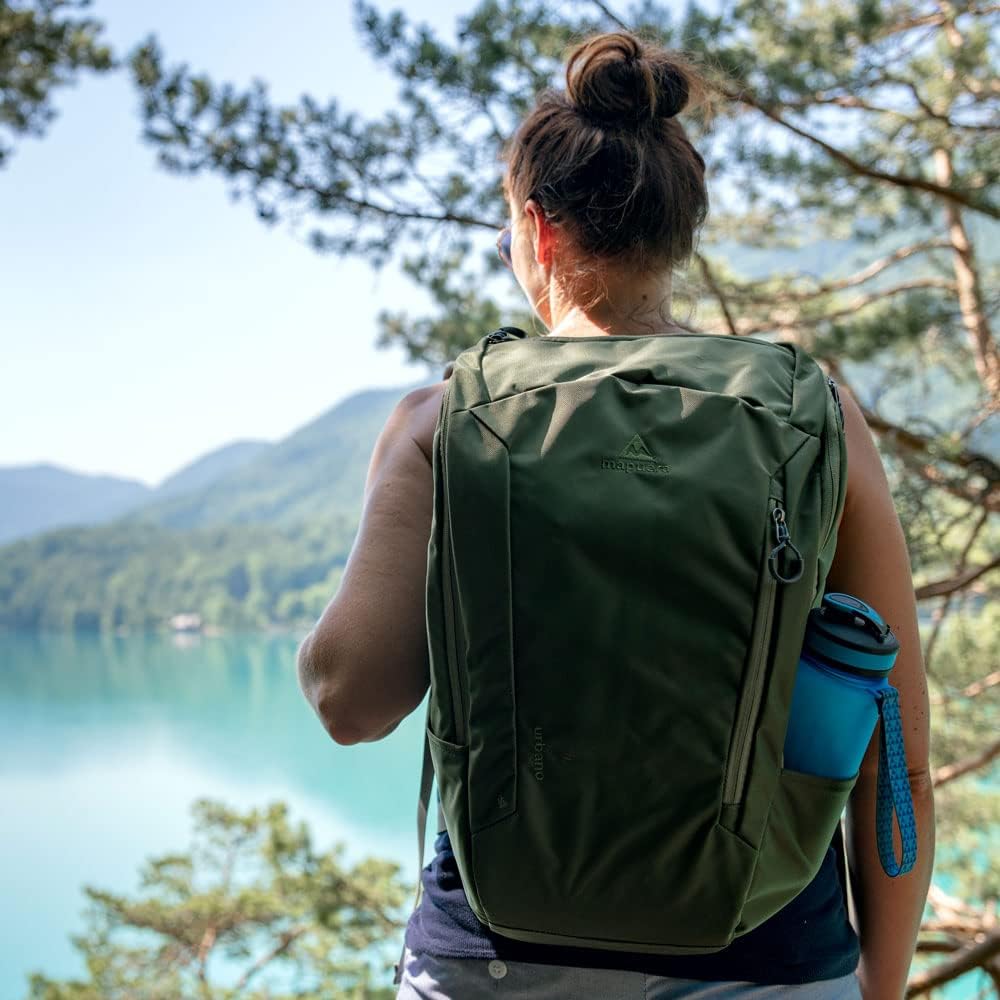 mapuera Urbano - stylischer Cityrucksack, 20 l, als Stabiler Business-Rucksack mit Laptopfach für Ar