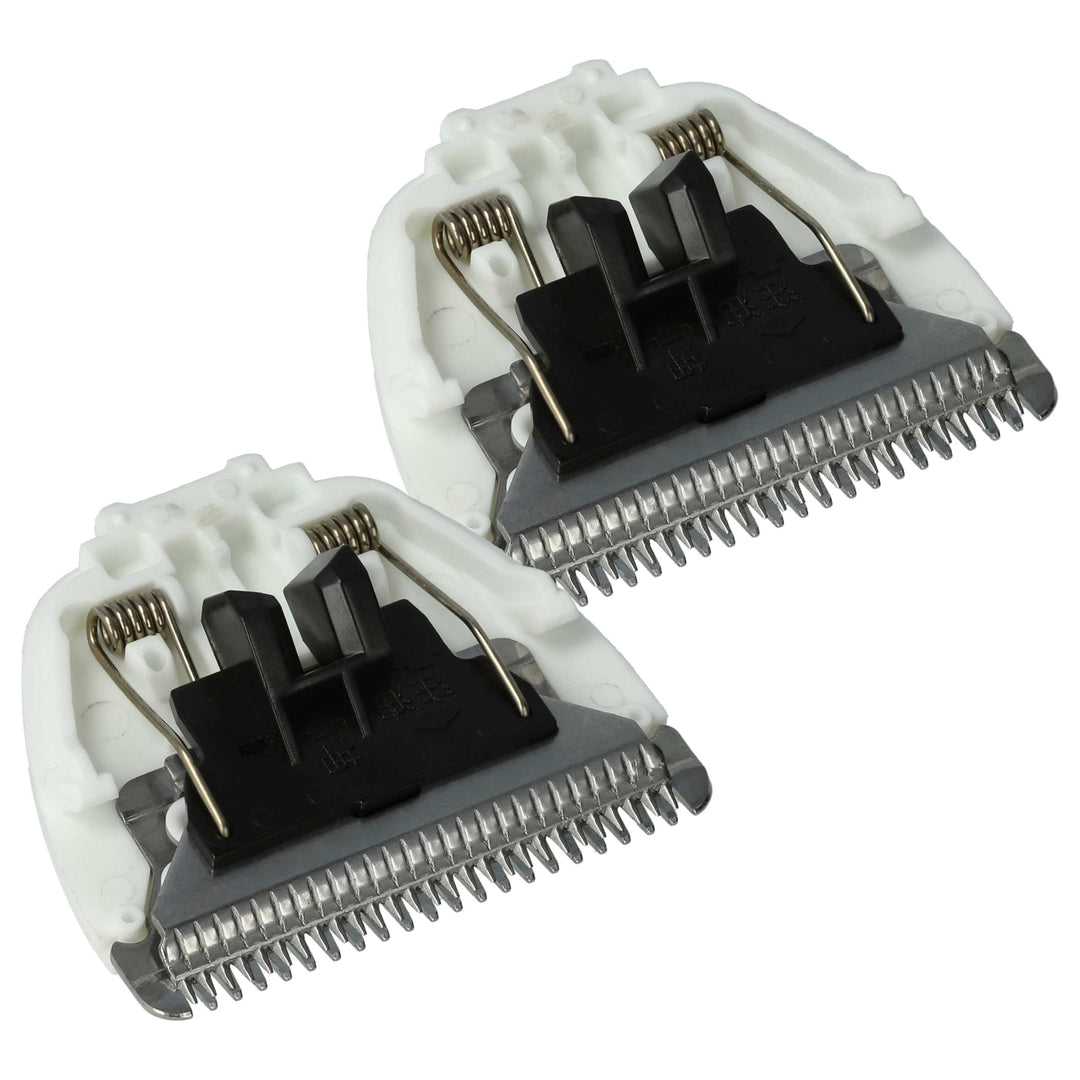 vhbw 2X Scherkopf Ersatz für Panasonic WER9714Y, WER9714 für Rasierer Weiss
