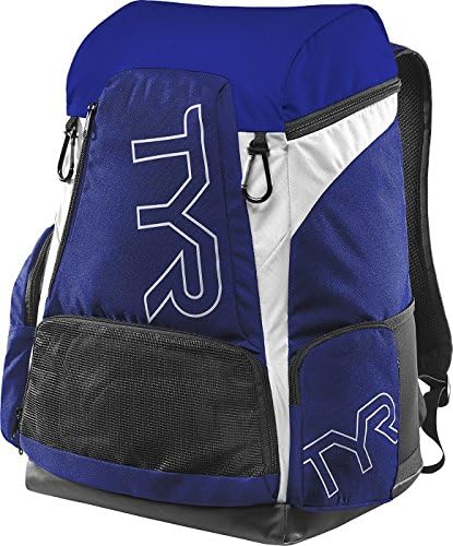 TYR Unisex-Erwachsene Alliance 56l Rucksack Royal White Einheitsgrösse, Royal White Einheitsgrösse