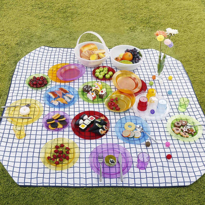 Guzzini - Happy Hour, Picknick Set 6 Personen PIC BOLL - Verschiedene Farben, 27,5 x 27 x h23,5 cm -