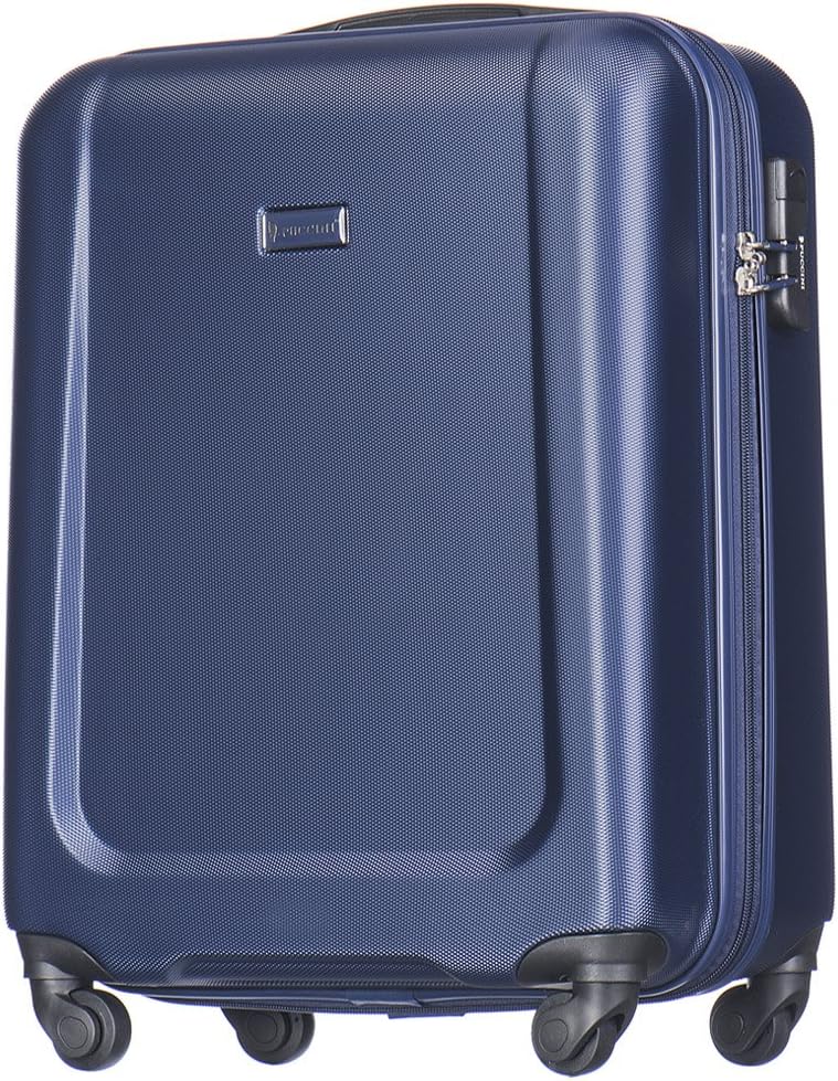 Puccini Koffer Reisekoffer Hartschalen Trolly Ibiza • 4 Grössen 7 Farben (Dunkelblau (7A), Kabinenko