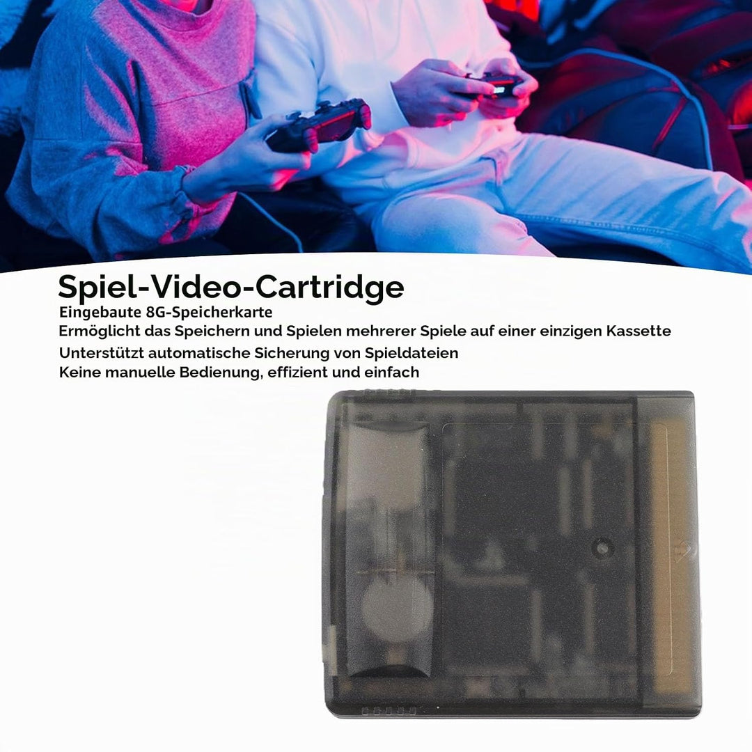 Videospiel Speicherkarte, 1000 in 1 Spiel Videokassette mit 8G Speicherkarte für Gameboy Advance SP,