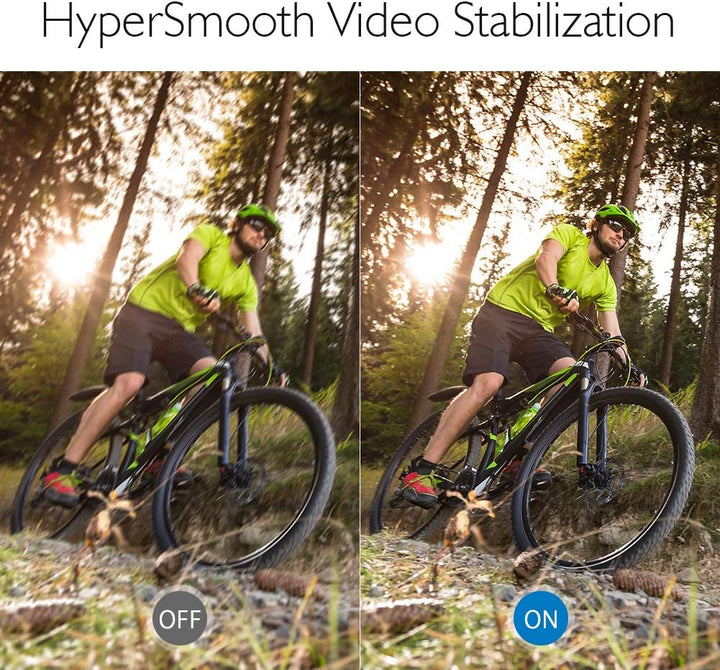 AKASO Action Cam 4K60FPS, Unterwasserkamera 40M Wasserdicht 20MP WiFi Actioncam mit EIS Stabilisieru