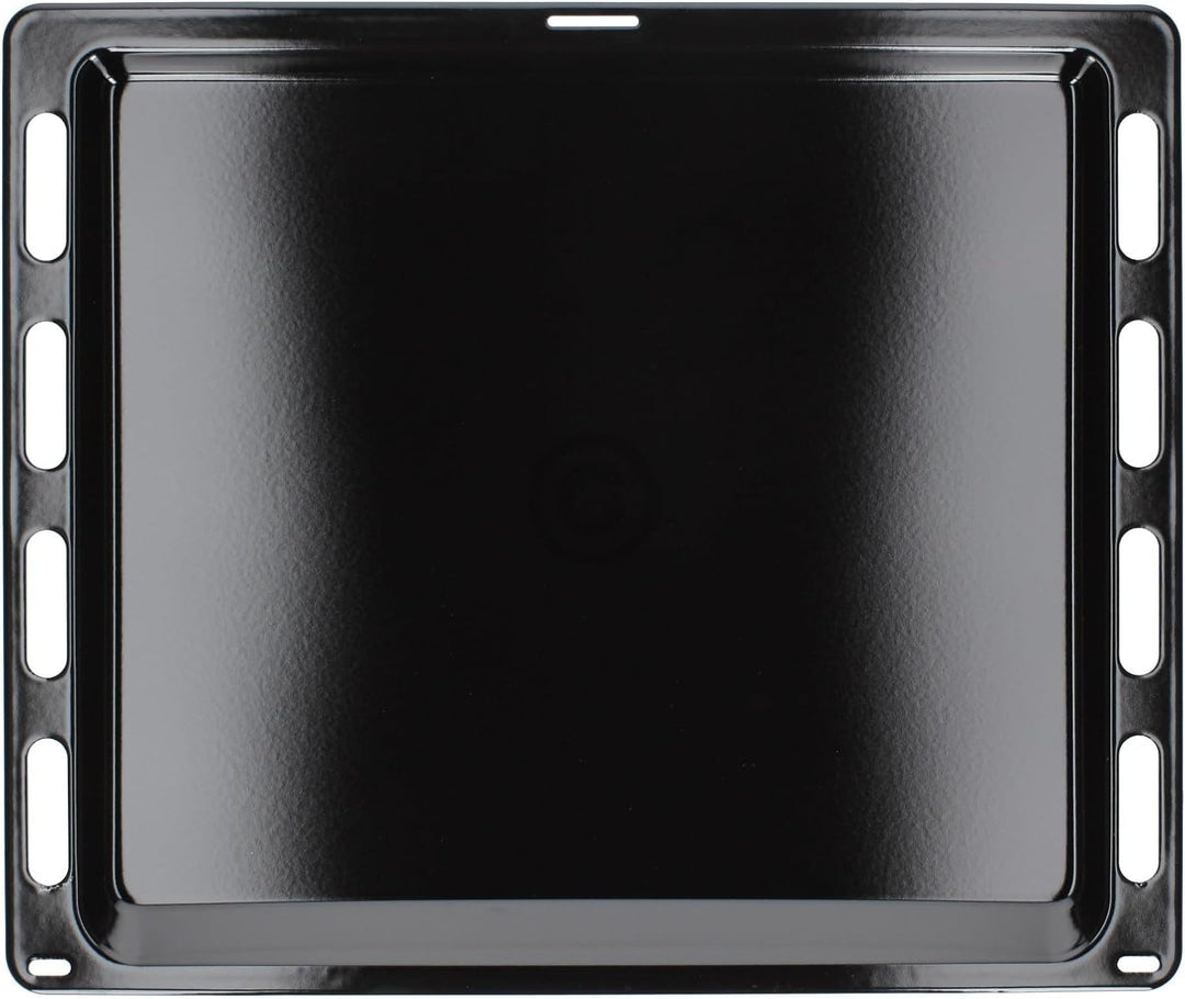 Backblech emailliert kompatibel mit Bosch 00666902 Kuchenblech Blech für Backofen 440x370x21 mm