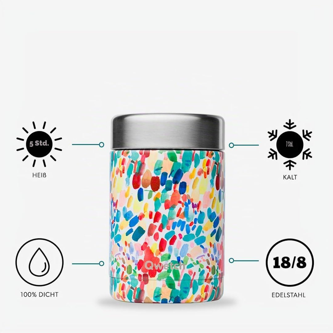 QWETCH Thermobox Arty, Grösse – 340 ml