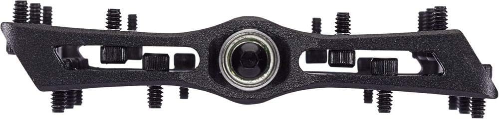 REVERSE Black One Flat Pedal Schwarz / Rot, Schwarz / Rot