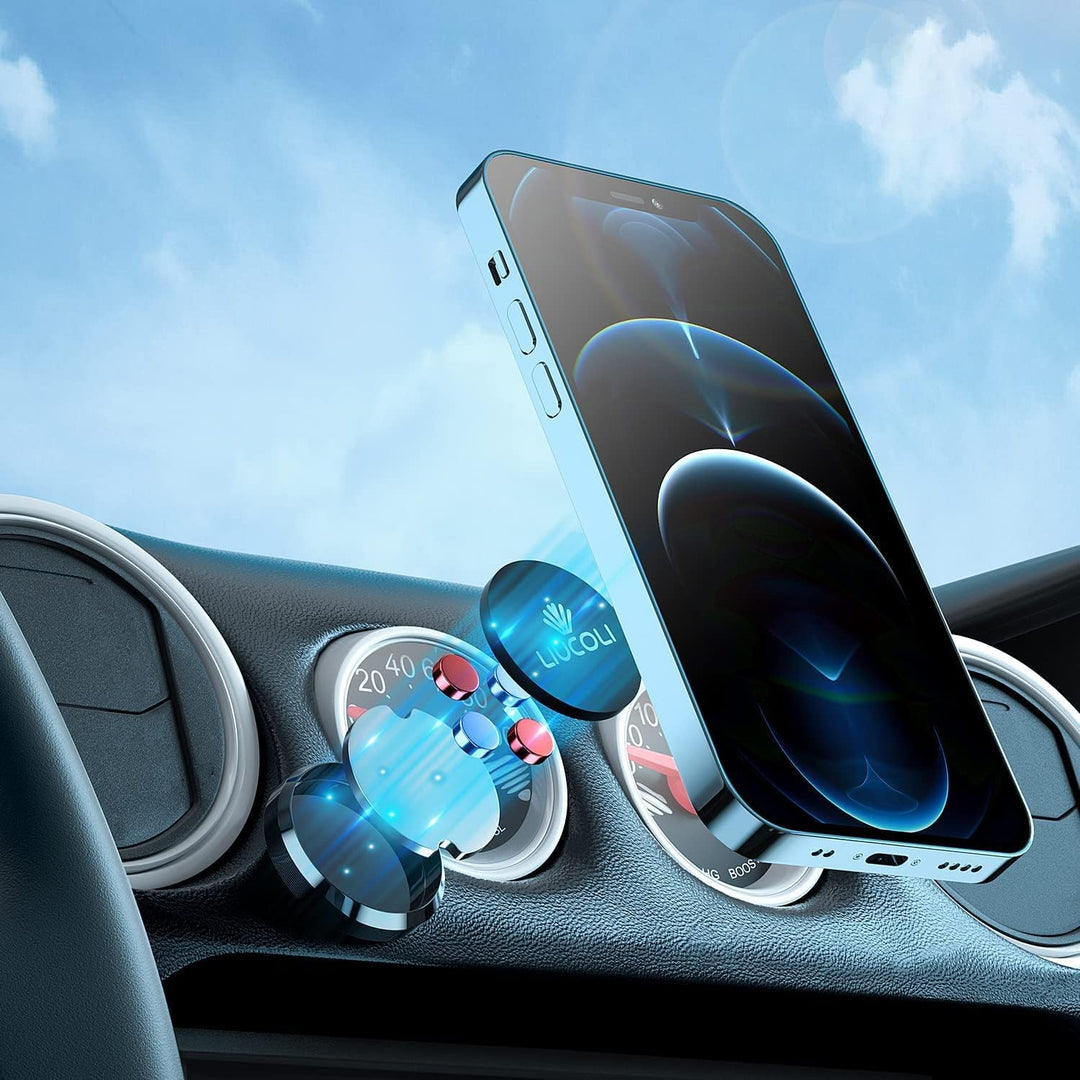 Handyhalterung Auto Magnet, Kfz Magnet Handyhalter 3 Stück Magnetische Handyhalterung fürs Auto mit