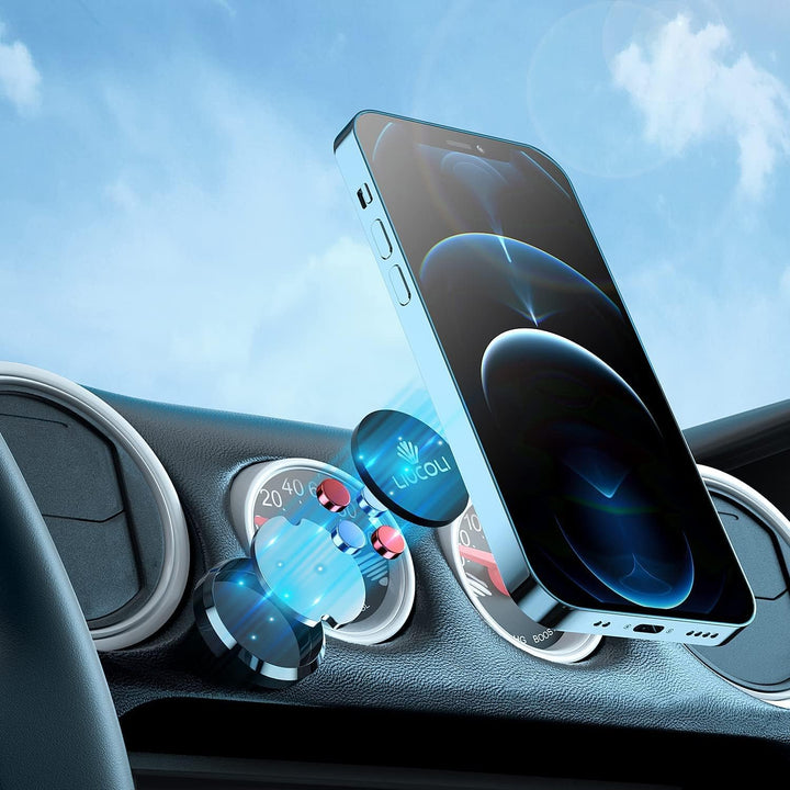 Handyhalterung Auto Magnet, Kfz Magnet Handyhalter 3 Stück Magnetische Handyhalterung fürs Auto mit
