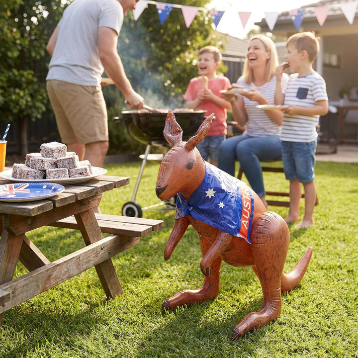 Inflatable Kangaroo Fancy Dress One Size _, One Size _