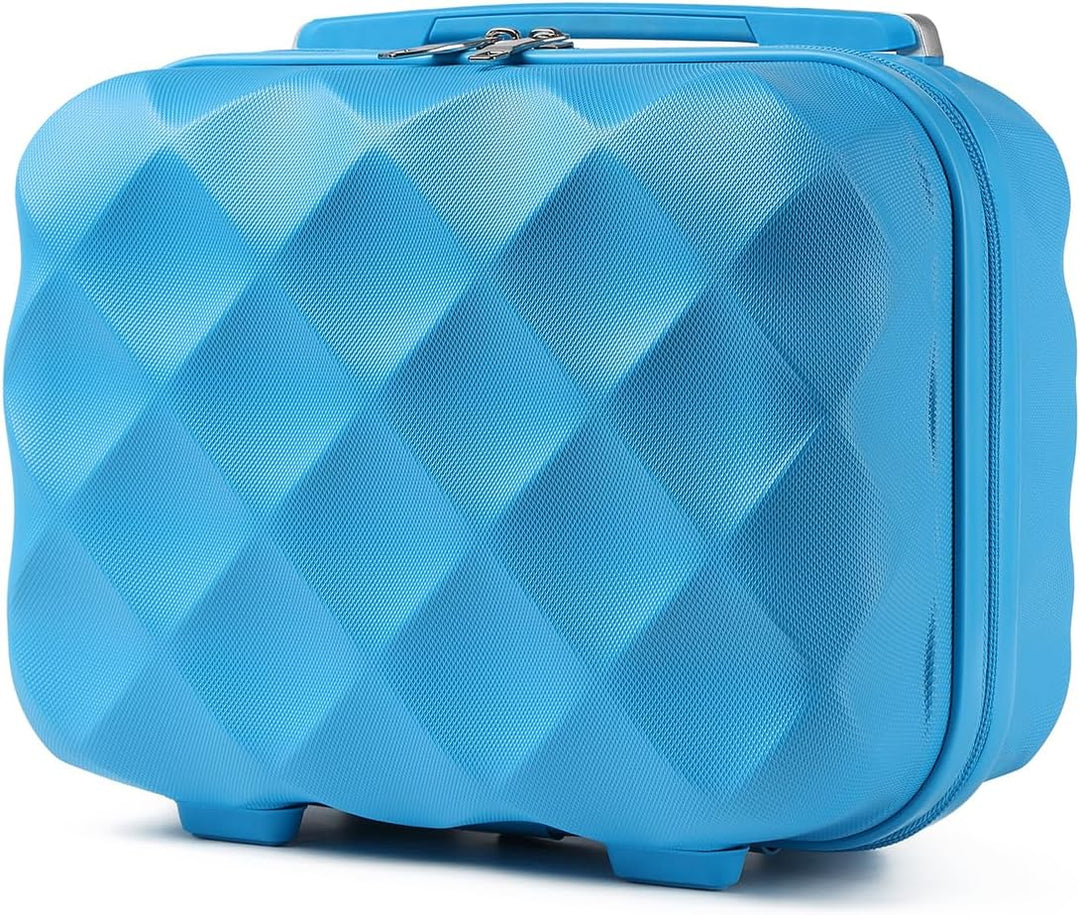 British Traveller Kosmetikkoffer Damen Beautycase Hartschalen Schminkkoffer Handgepäck Tragbar 31 *