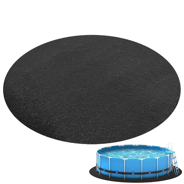 Generisch Pool Bodenschutzmatte Rund 366, Runde Pool-Folienunterlage, Poolunterlage Rund, Bodenschut