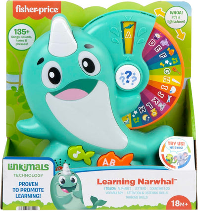 Fisher-Price HRC55 Lk Narwhal-Qe, merhfarbig, M