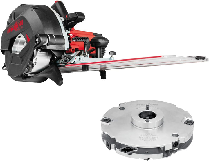 MAFELL Nutfräse NFU 50 (Fräsmaschine mit 2300 Watt Hochleistungsmotor, 50 mm Frästiefe, 22-40 mm Frä