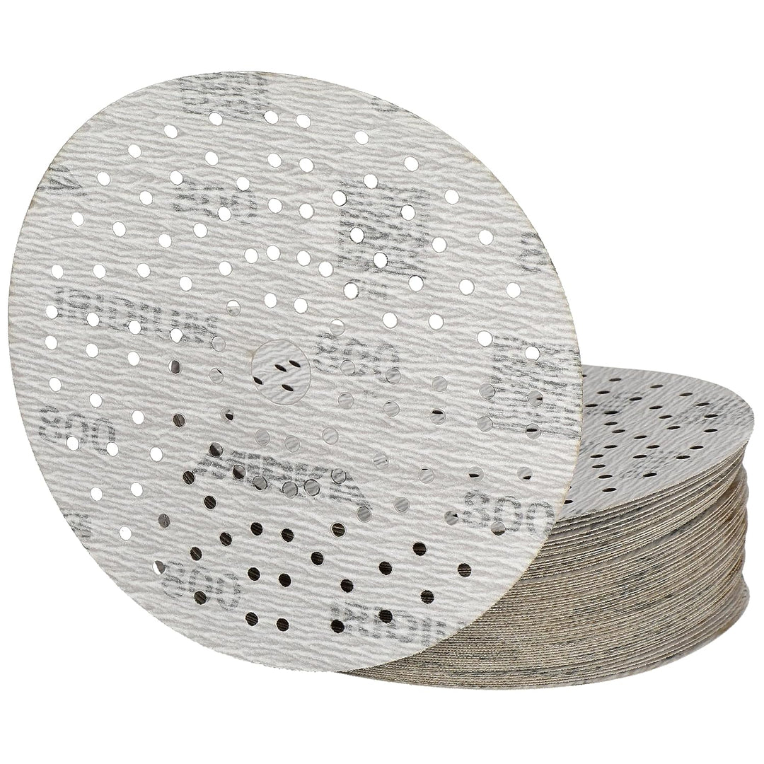 Mirka Iridium Premium-Schleifpapier Ø 150mm Klett 121-Loch, Korn 800, 50 Stk/Zum Schleifen von Lack,
