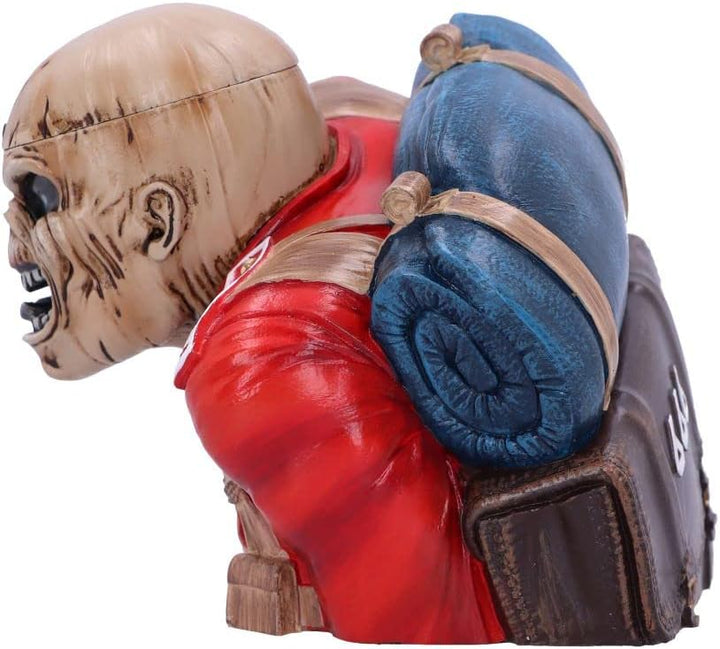 Nemesis Now Offizielles Lizenzprodukt Iron Maiden The Trooper Büste Box (klein), Rot, 12 cm, Harz