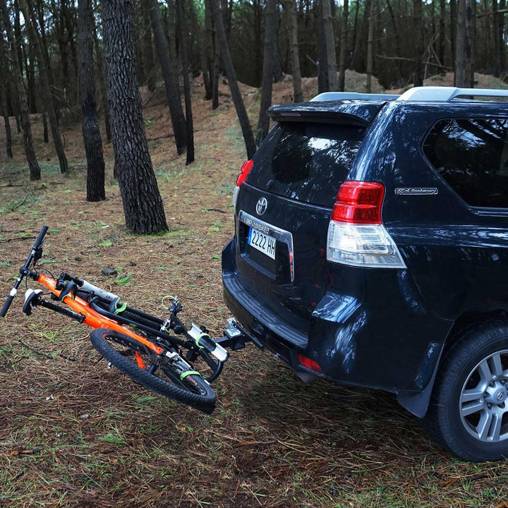 Fahrradträger Anhängerkupplung – Heckträger für Auto – Modelle für 2 bis 4 Fahrräder – Abklappbarer