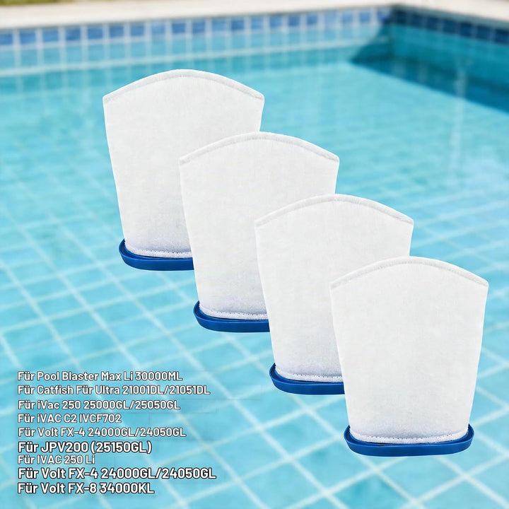 Robuste Sand- und Schlammfiltertasche für Pool Blaster Max Li, kompatibel mit JPV200 P30X022SS PBW02