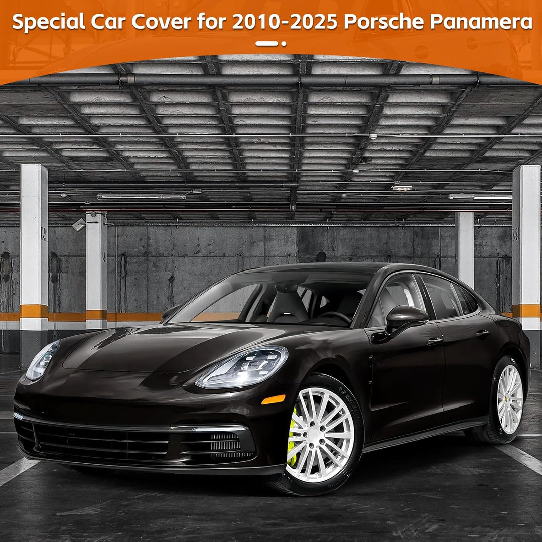 Autoabdeckung Indoor für Porsche Panamera 2010-2025, Elastisches Innenbereich Auto Abdeckplane Autop