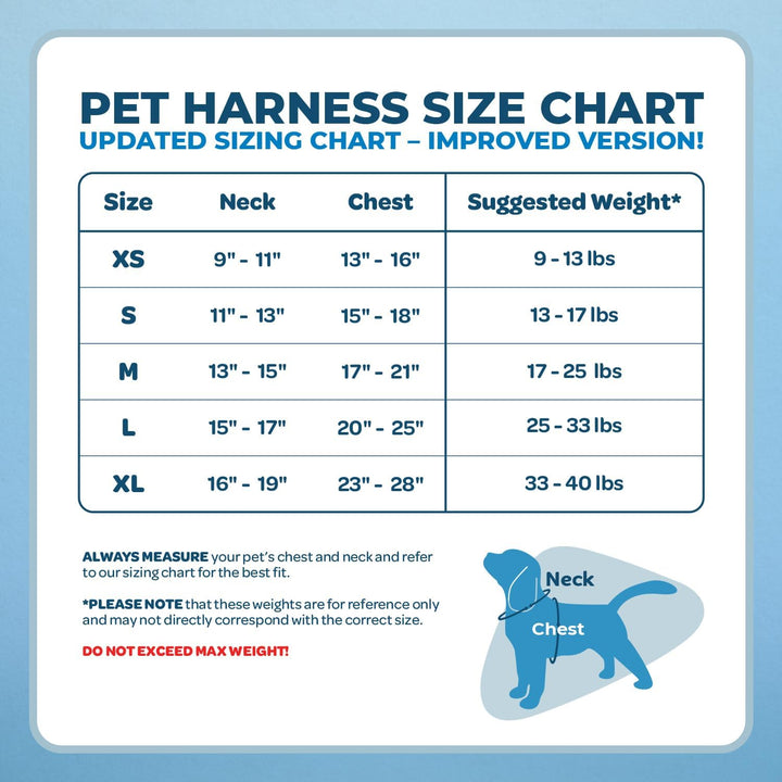 Voyager Verstellbares Hundegeschirr mit Reflektorstreifen by Best Pet Supplies - Strapazierfähige Ga