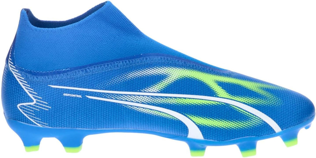 PUMA Herren Ultra Match+ Ll Fg/Ag Fussballschuh 43 EU Ultra Blue Puma White Pro Grün, 43 EU Ultra Bl