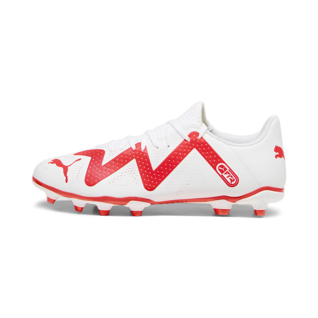 PUMA Herren Future Play Fg/Ag Fussballschuh, Puma White Fire Orchid