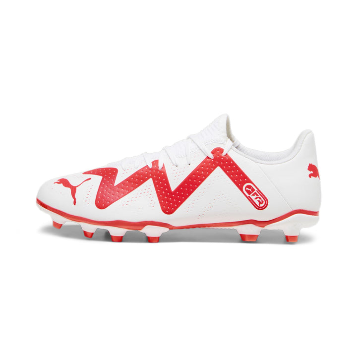PUMA Herren Future Play Fg/Ag Fussballschuh, Puma White Fire Orchid