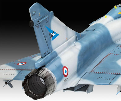 Revell Modellbausatz I Dassault Mirage 2000C I Detailreicher Level 5 Flugzeug Bausatz I 150 Teile I