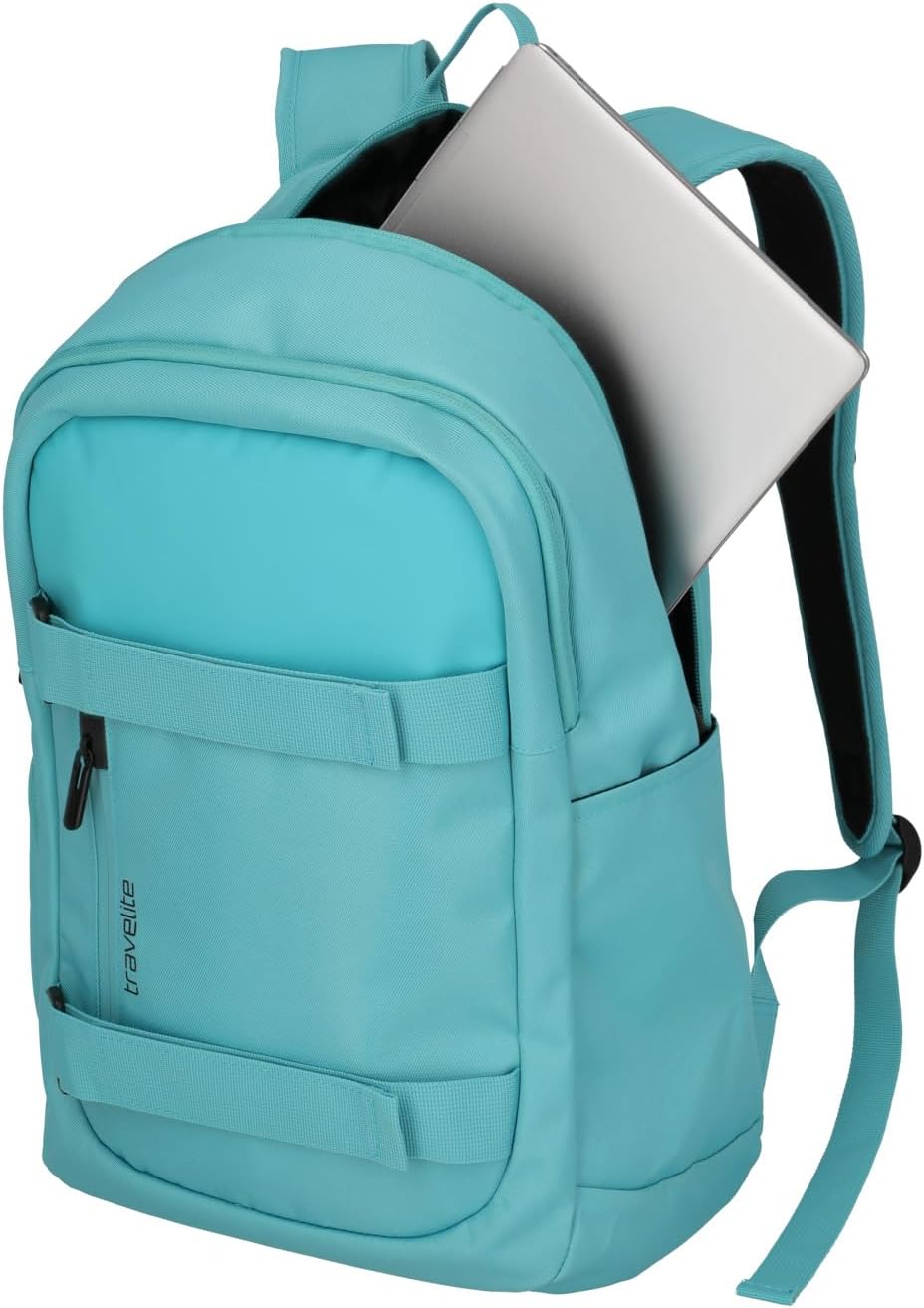 Travelite Handgepäck Rucksack, Laptop Rucksack 15,6 Zoll mit zusätzlichem Tabletfach, PATHWAY Strap,