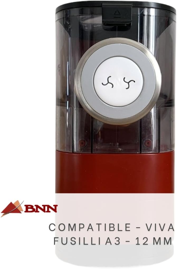 BNN - VIVA – Fusilli A3 durchmesser 12mm VSFAS312 – Pasta Disc kompatibel mit Philips Pasta Maker VI