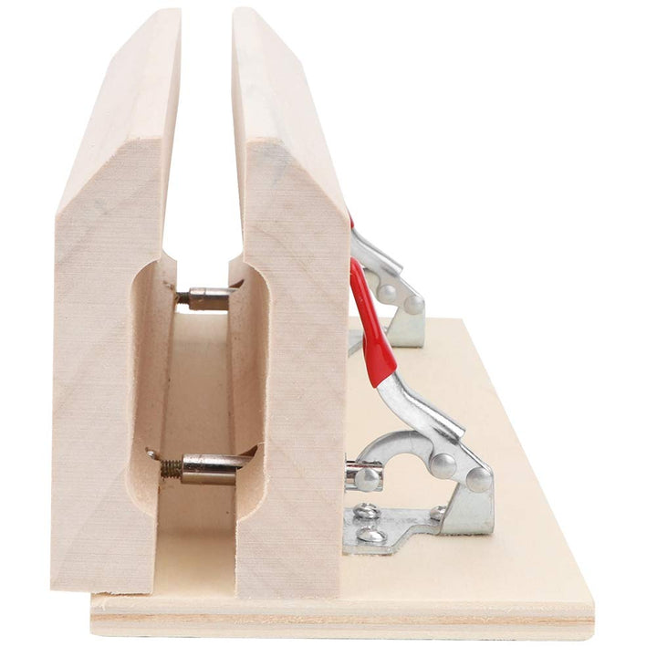 Professionelle DIY Holz Leder Arbeits Craft Clip Leathercraft Clamp Tisch Desktop Lederschnürung Sti