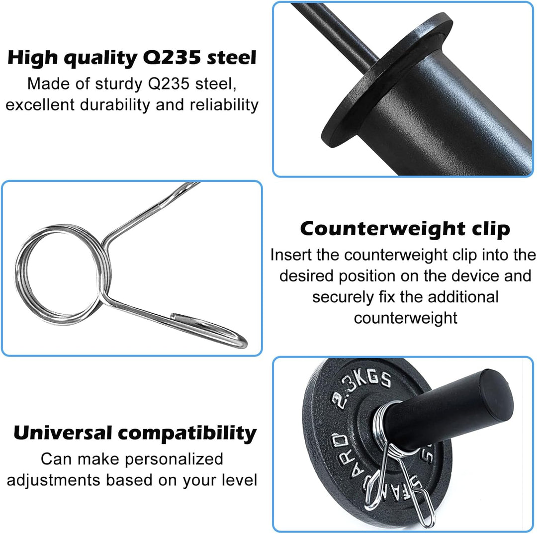 Gym Pin für Zusatzgewicht, Weight Stack Pin Ersatz, Metall Gewichtsstapelstift Mit Sicherungsring We