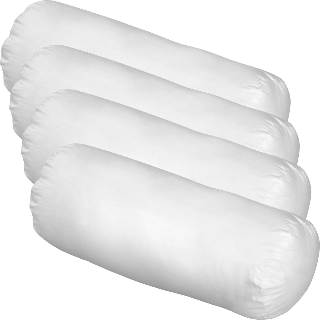 Erwin Müller Nackenrolle 2er-Pack Textilfaser weiss Grösse 40x15 cm Ø