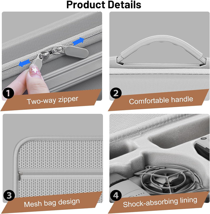 Tasche für DJI Neo 2 Case, Tragetasche für DJI Neo 2 Fly More Combo Zubehör Tragbare, Kompakte Reise