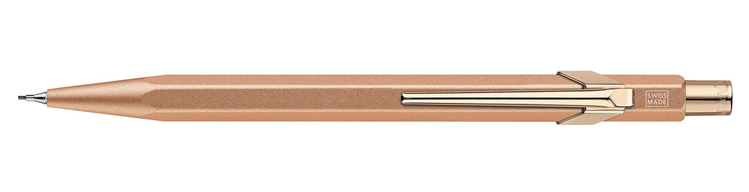 Caran d'Ache 844 Druckbleistift, 0,7 mm, Brut Rosé, in Slimpack-Etui, 7630002349291, rose, Einheitsg