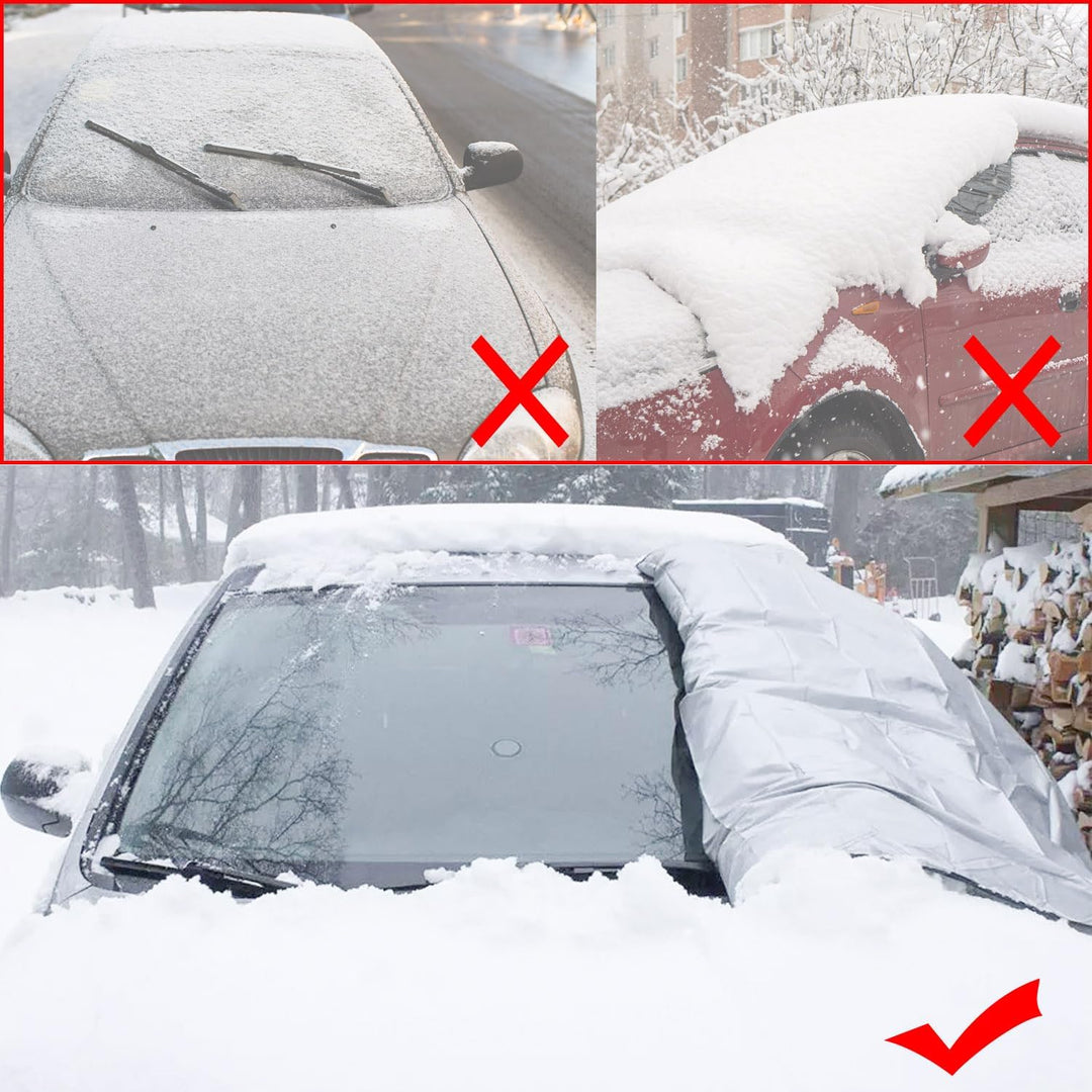 Windschutzscheibenabdeckung Frontscheibenabdeckung Winter Scheibenabdeckung Auto Frostabdeckung Sonn