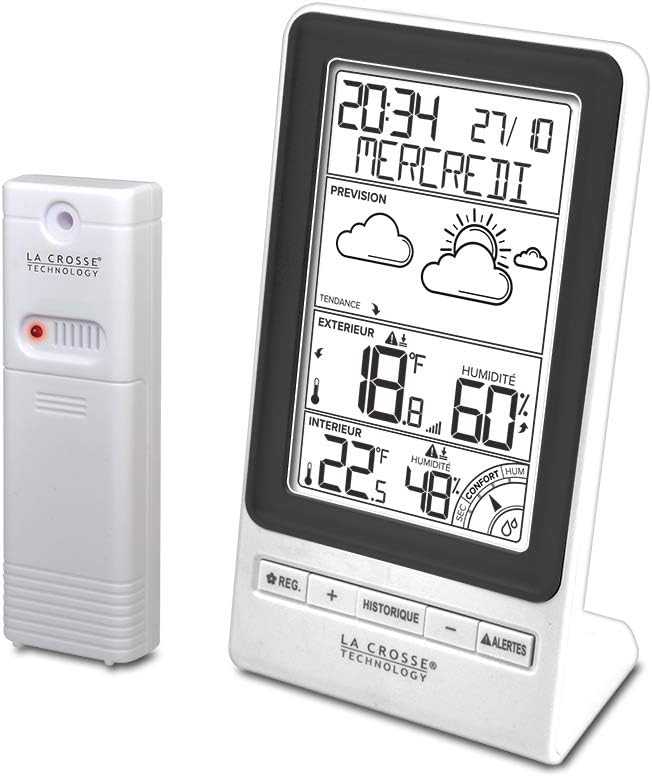La Crosse Technology WS6819 Wetterstation Schwarz, Schwarz