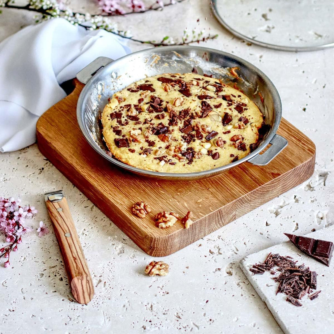 Cristel - POELE 32 CM CASTELINE AMOVIBLE - Cristel - P32QMP 32 cm Schwarz, 32 cm Schwarz