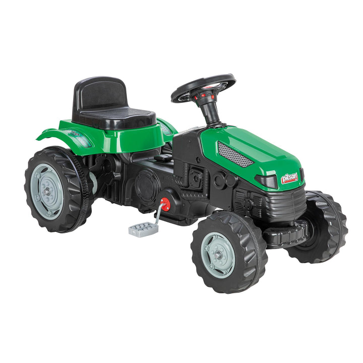 Lemodo Trettraktor ab 3 Jahre | Kinder Traktor in grün | Traktor zum draufsitzen | Kindertraktor mit
