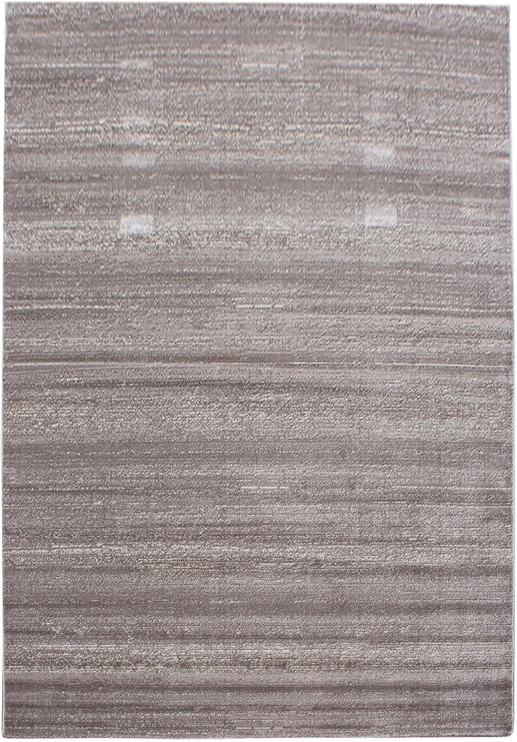 Carpetsale24 Teppich Wohnzimmer Unicolor - Einfarbig Beige Meliert 160 x 230 cm - Kurzflor Teppich S