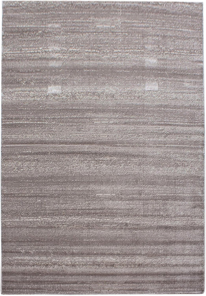 Carpetsale24 Teppich Wohnzimmer Unicolor - Einfarbig Beige Meliert 160 x 230 cm - Kurzflor Teppich S