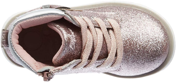 Chicco Mädchen Schnürboot mit SeitenreissverschlussMode-Stiefel 29 EU Rosa 1, 29 EU Rosa 1