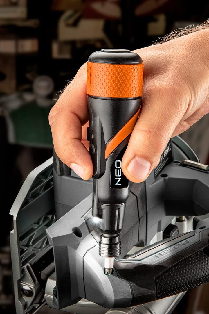NEO TOOLS Akku-Schraubendreher micro-USB 3,6V, Li-Ion, Drehzahl 280 U/min