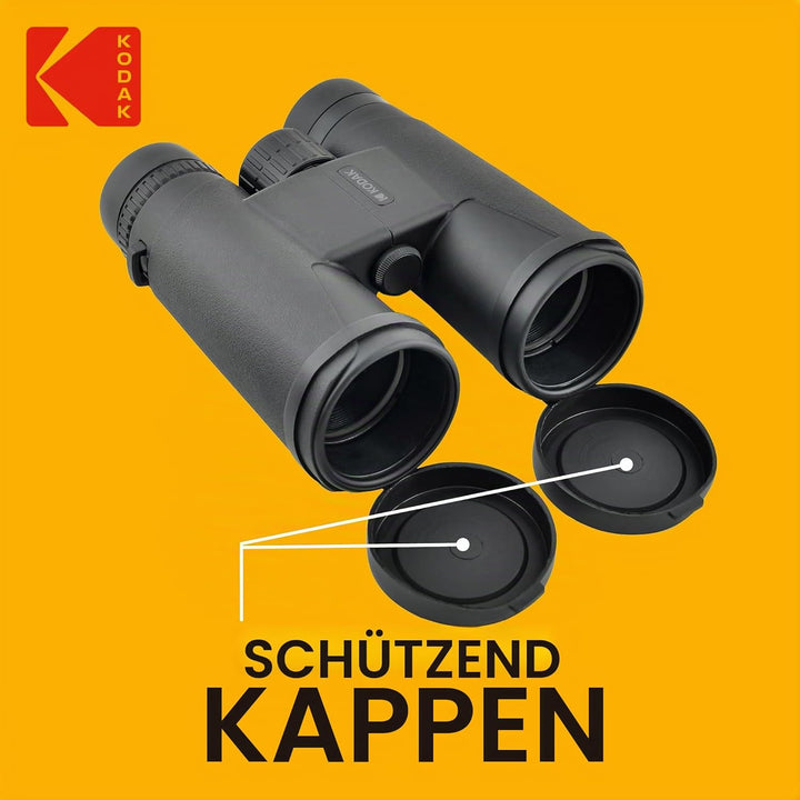 KODAK Fernglas BCS800 – Kompakte Binokulare Ferngläser, 8-facher Zoom, Sichtfeld von 126 m bei 1000