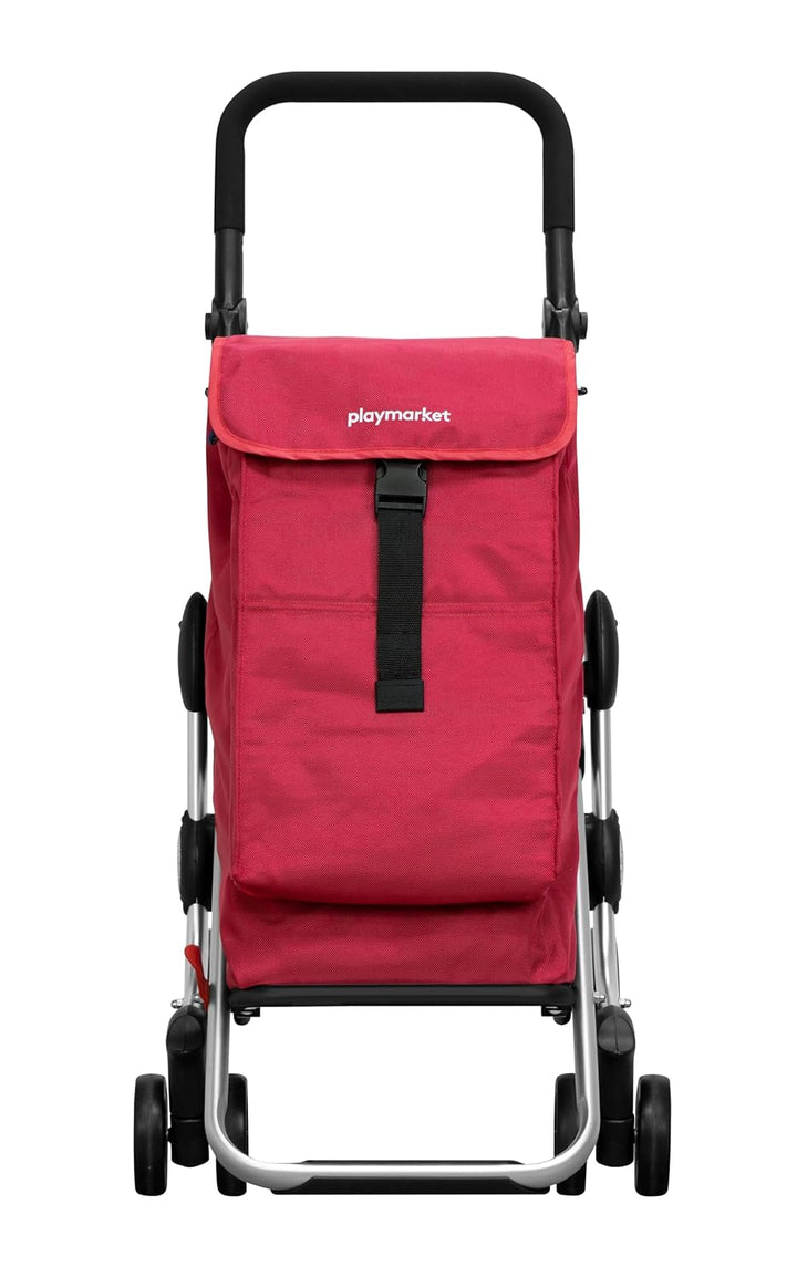 Playmarket Unisex-Adult Go Up Basic Einkaufswagen, Rot (Charme), 110 Centimeters 110 centimeters Rot