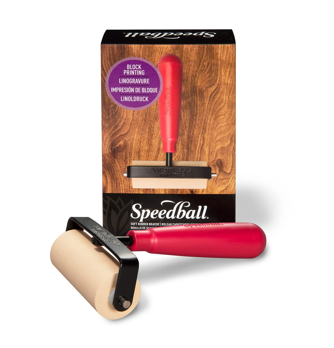 Speedball Handroller Deluxe“ aus weichem Gummi, 7.62 cm 3-Inch, 3-Inch