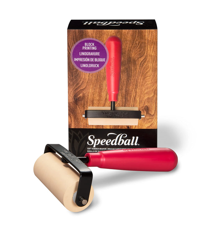 Speedball Handroller Deluxe“ aus weichem Gummi, 7.62 cm 3-Inch, 3-Inch