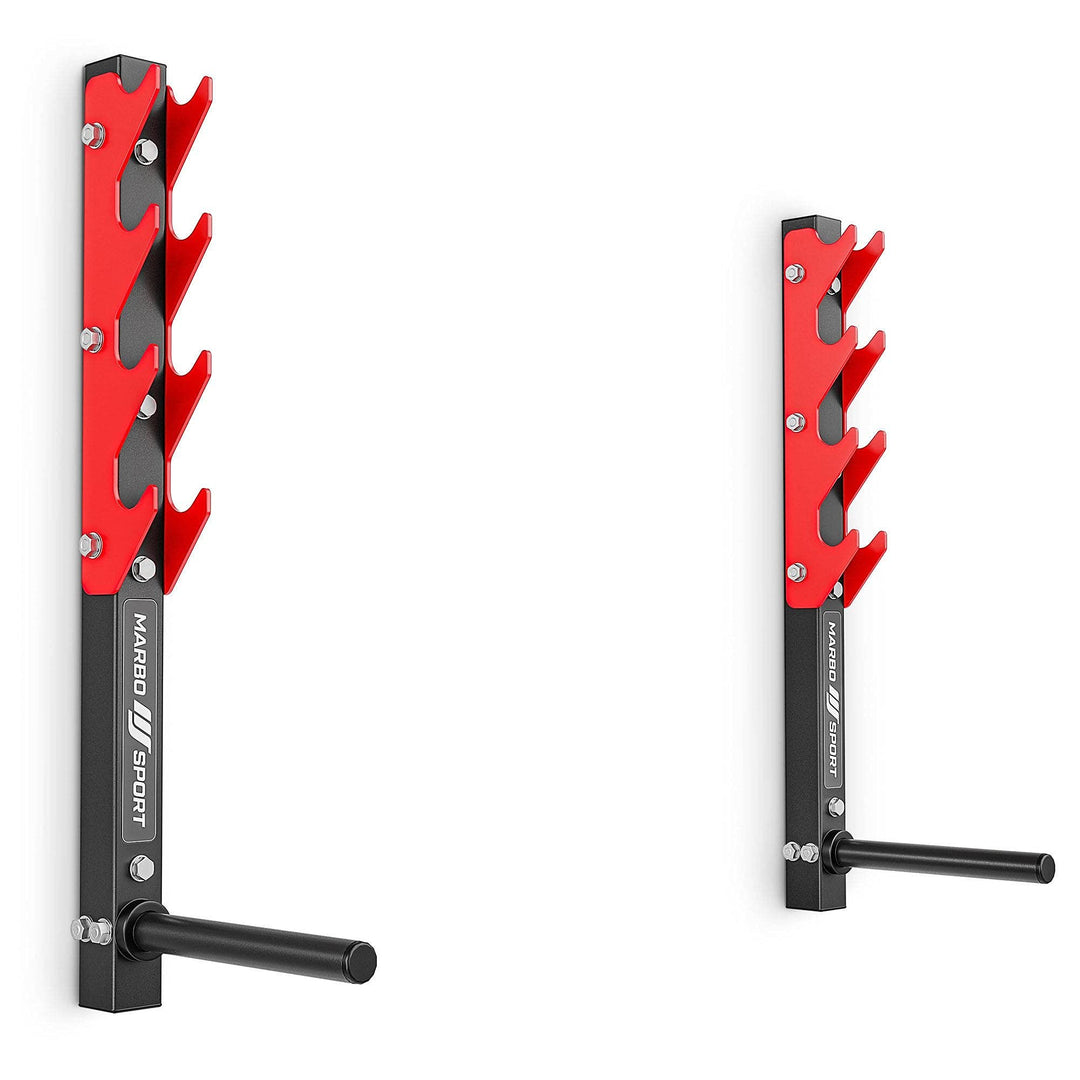 Marbo Sport - Hantelhalterung für Wand - Hantelhalter - für Hanteln, Langhantel und Gewichtsscheiben