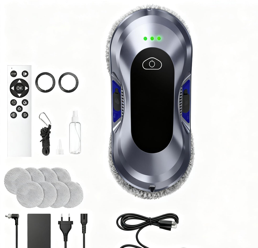 Fensterputzroboter 2026 Neuheit, 6000Pa, Doppeldüsen-Sprühfunktion,